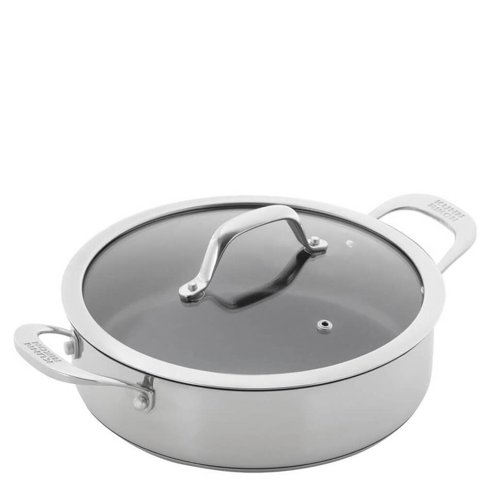 Kuhn Rikon Allround Stainless Steel Shallow Casserole 28cm